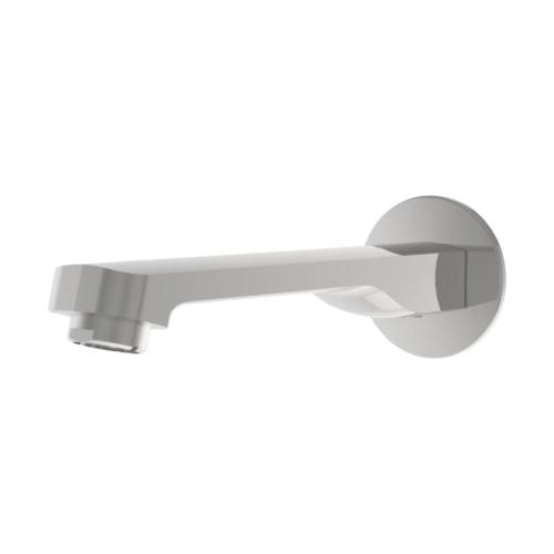 Wall Spout Plain With Wall Flange Chrome